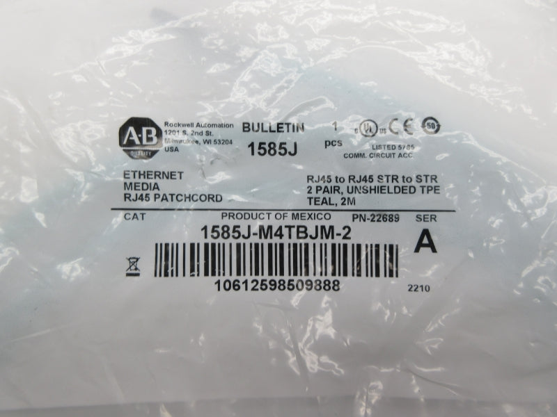 ALLEN BRADLEY 1585J-M4TBJM-2 SER. A NSMP