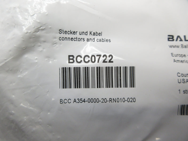 BALLUFF BCC0722 BCCA354-0000-20-RN010-020 NSMP
