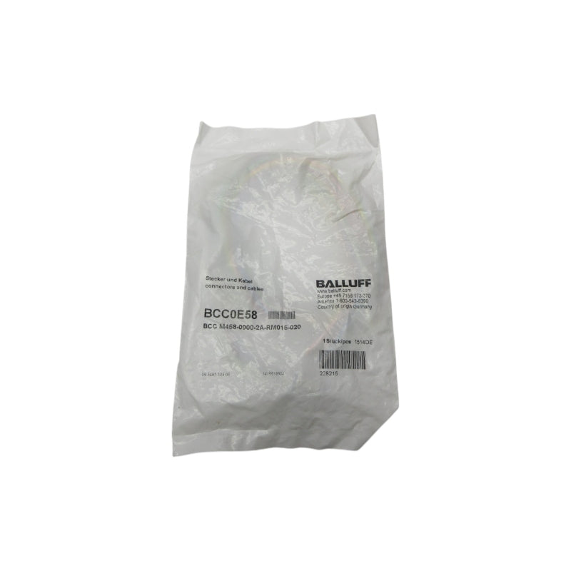 BALLUFF BCC0E58 BCCM458-0000-2A-RM015-020 NSMP