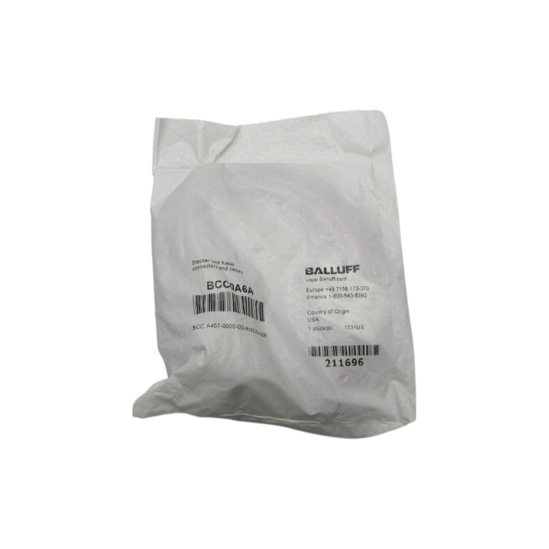 BALLUFF BCC0A6A BCCA457-0000-D0-RN025-006 NSMP