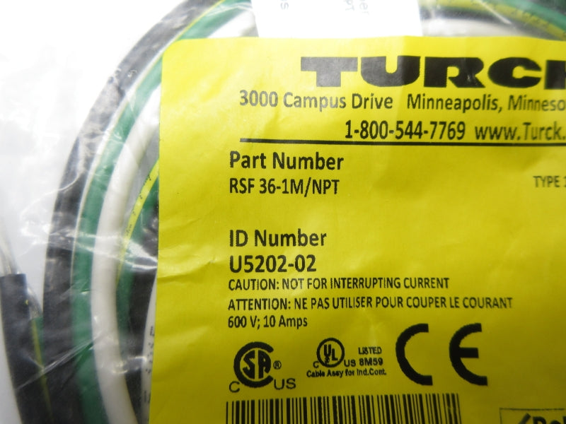 TURCK RSF36-1M/NPT NSMP