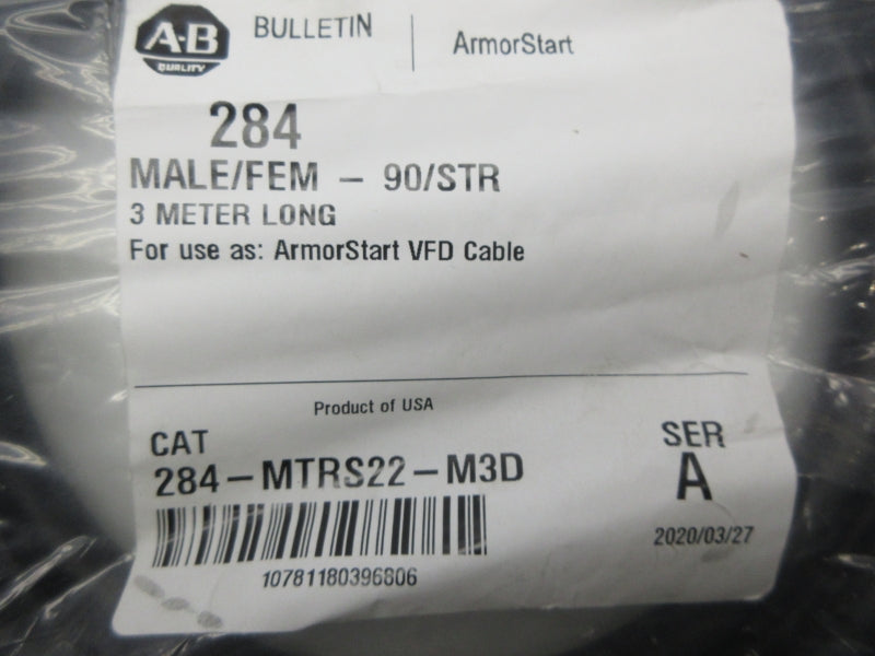 ALLEN BRADLEY 284-MTRS22-M3D SER. A NSMP