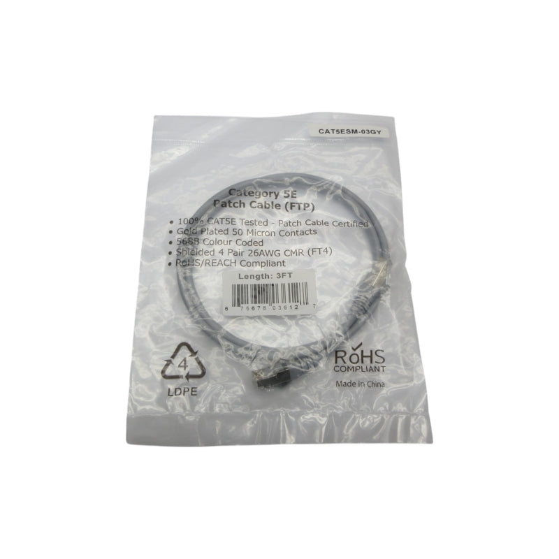 CABLE CAT5ESM-03GY NSMP