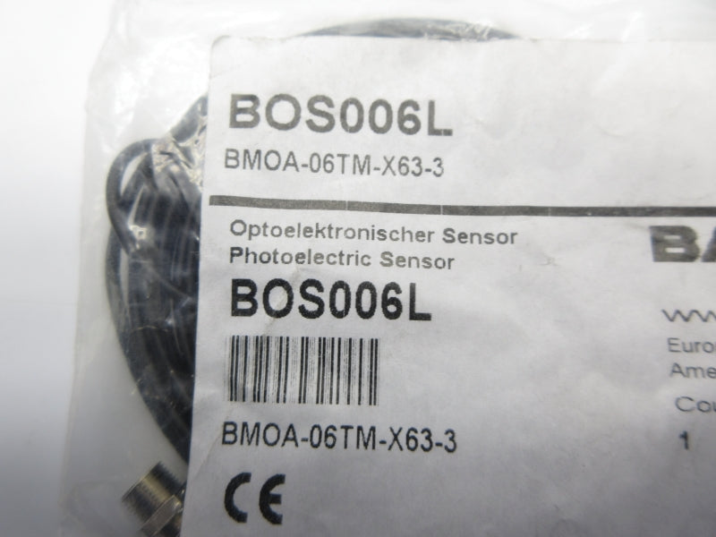 BALLUFF BOS006L BMOA-06TM-X63-3 NSMP