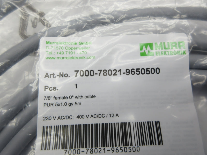 MURR ELEKTRONIK 7000-78021-9650500 230VAC/DC NSMP