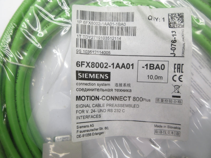 SIEMENS 6FX8002-1AA01-1BA0 NSMP