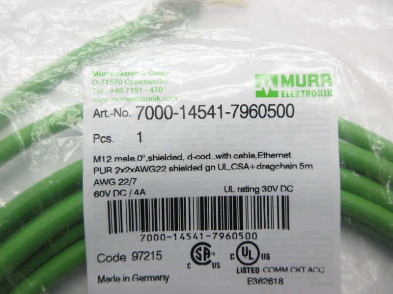 MURR ELEKTRONIK 7000-14541-7960500 60VDC 4A NSMP