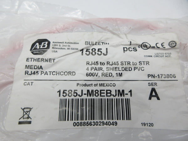 ALLEN BRADLEY 1585J-M8EBJM-1 SER. A 600V NSMP