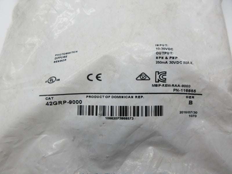 ALLEN BRADLEY 42GRP-9000 SER. B 10-30VDC NSMP