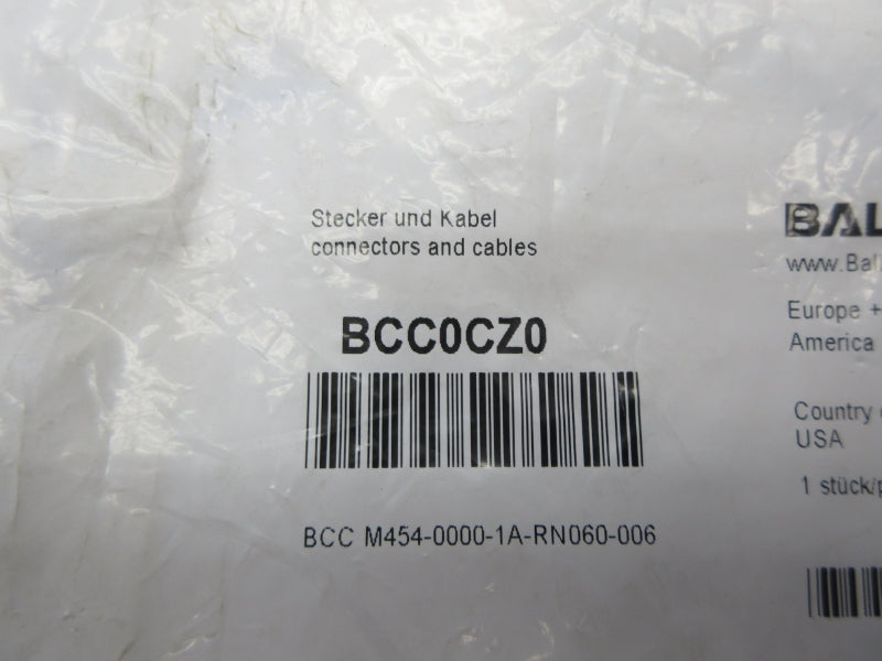 BALLUFF BCC0CZ0 BCCM454-0000-1A-RN060-006 NSMP