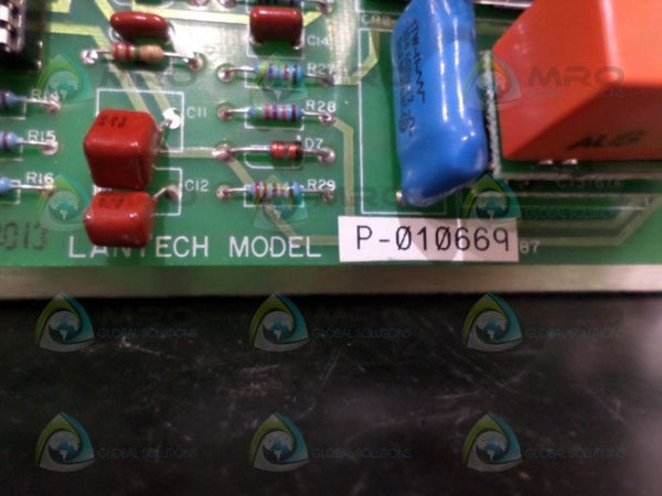 LANTECH P-010669 AC RELAY LOGIC CONTROLLER NSNP