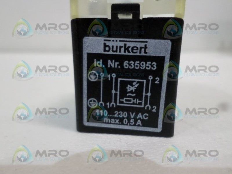 BURKERT 635953 CONNECTOR NSNP