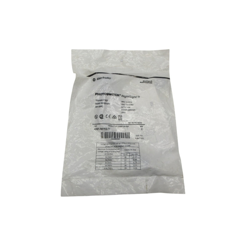 ALLEN BRADLEY 42EF-R9MNB-F4 SER. C 11-30VDC NSMP