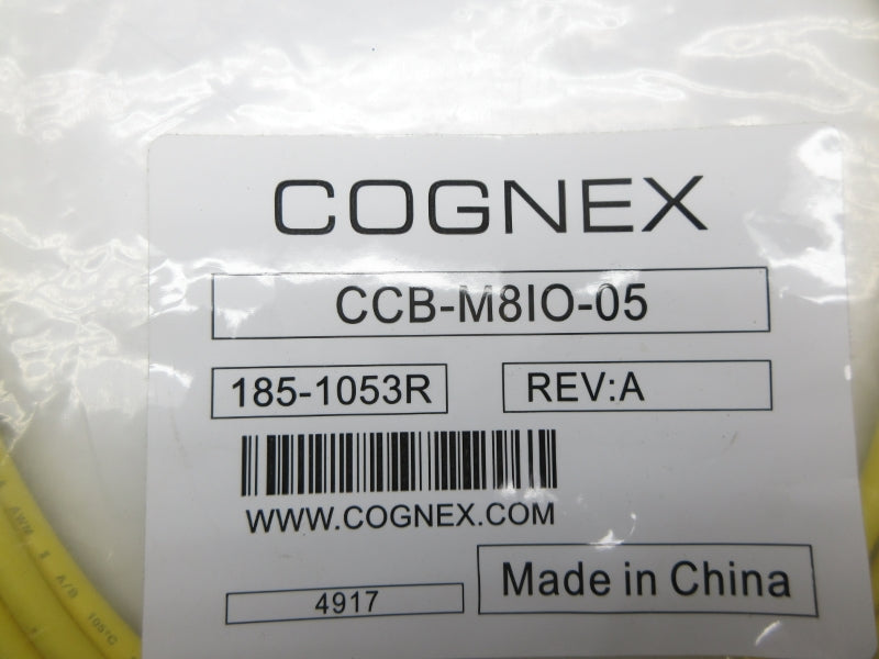 COGNEX CCB-M8IO-05 185-1053R REV. A NSMP