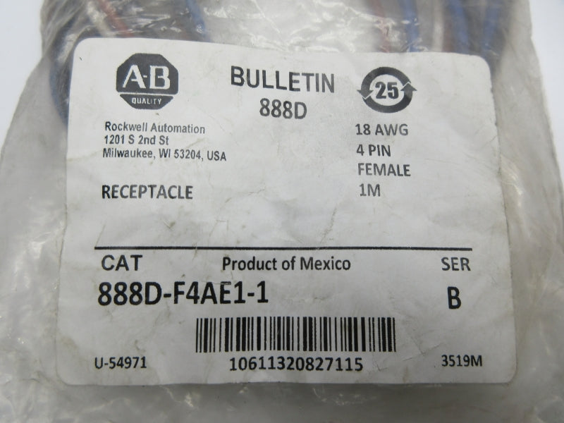 ALLEN BRADLEY 888D-F4AE1-1 SER. B NSMP