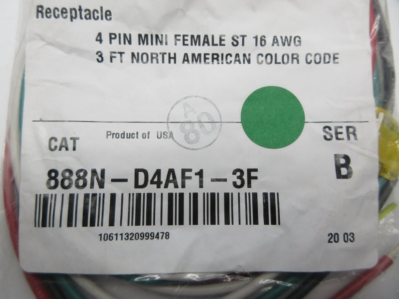 ALLEN BRADLEY 888N-D4AF1-3F SER. B NSMP