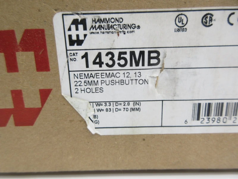 HAMMOND MANUFACTURING 1435MB NSMP