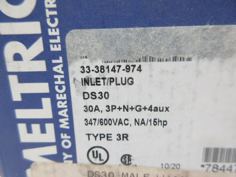 MELTRIC 33-38147-974 347/600VAC 30A NSMP