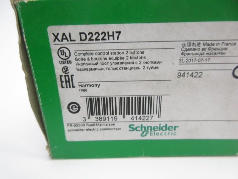 SCHNEIDER ELECTRIC XALD222H7 NSMP