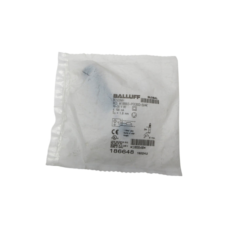 BALLUFF BCS00MH BCSM18BBI3-POC80D-S04K 10-30VDC NSMP