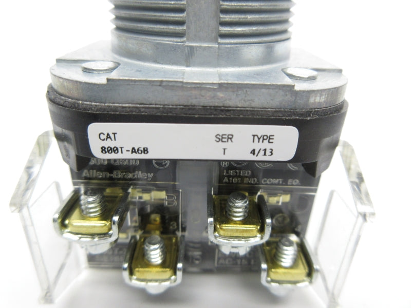 ALLEN BRADLEY 800T-A6B SER. T NSNP