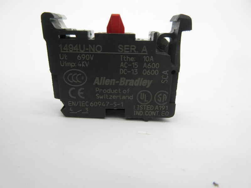 ALLEN BRADLEY 1494U-NO SER. A 690V 10A NSNP