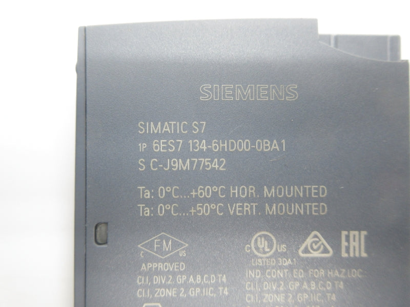 SIEMENS 6ES7134-6HD00-0BA1 NSNP