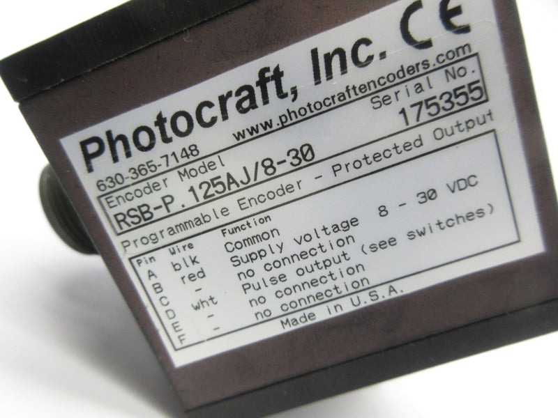 TRI-TRONICS RSB-P.125AJ/8-30 8-30VDC NSNP
