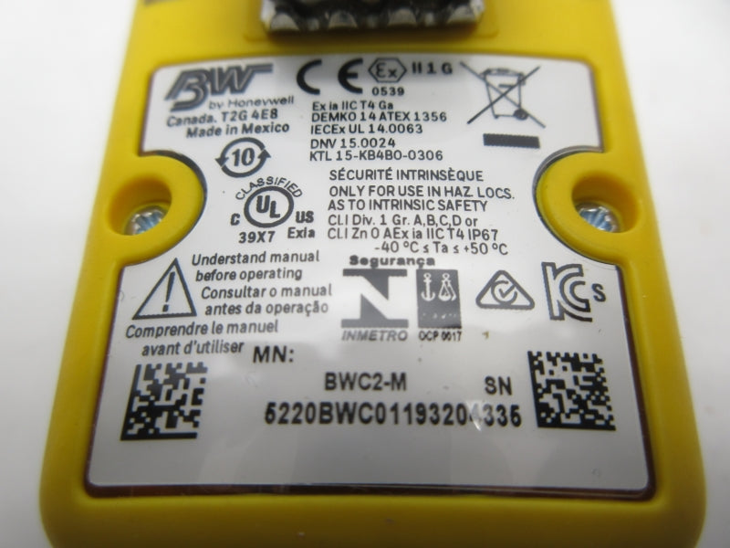 HONEYWELL BWC2-M NSNP