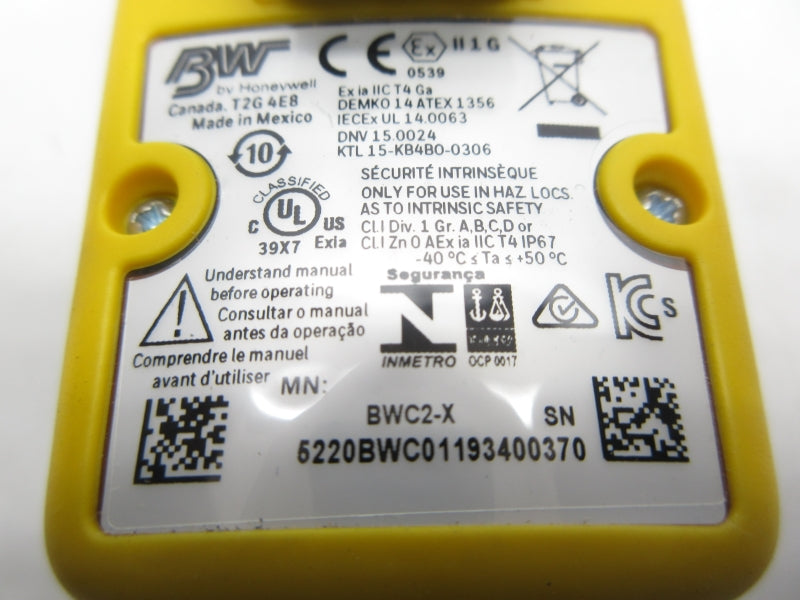 HONEYWELL BWC2-X NSNP
