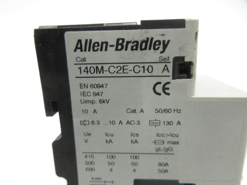 ALLEN BRADLEY 140M-C2E-C10 SER. A 6.3-10A NSNP