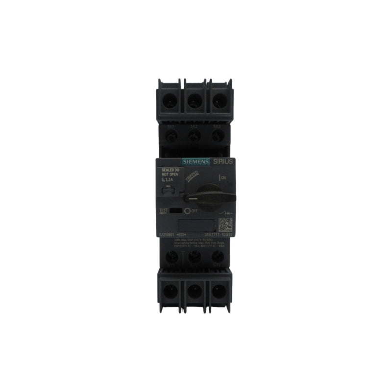 SIEMENS 3RV2711-1DD10 277/347VAC 3.2A NSNP