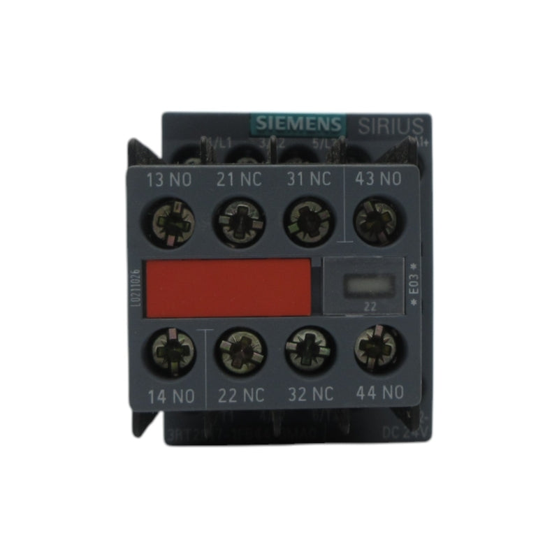 SIEMENS 3RT2017-1FB44-3MA0 24VDC NSNP