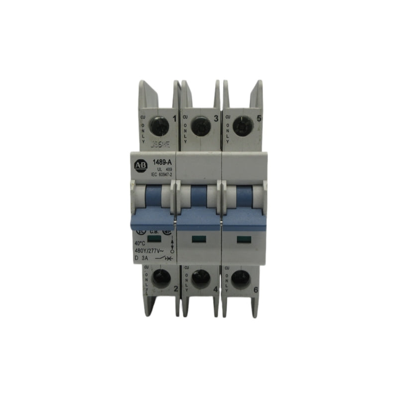 ALLEN BRADLEY 1489-A3D030 SER. A 277V 3A UNMP