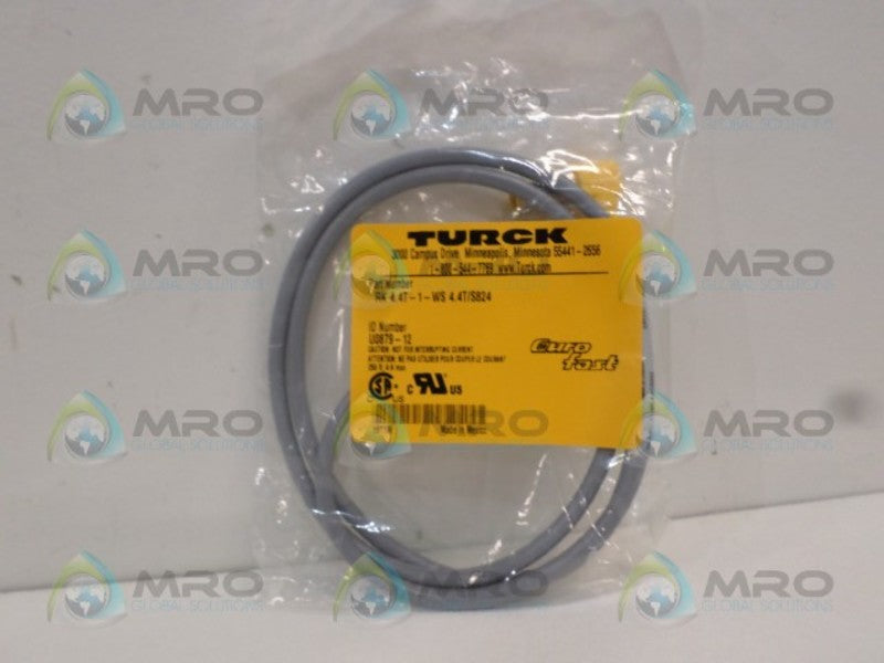 TURCK RK4.4T-1-WS CORDSET CABLE CONNECTOR NSMP