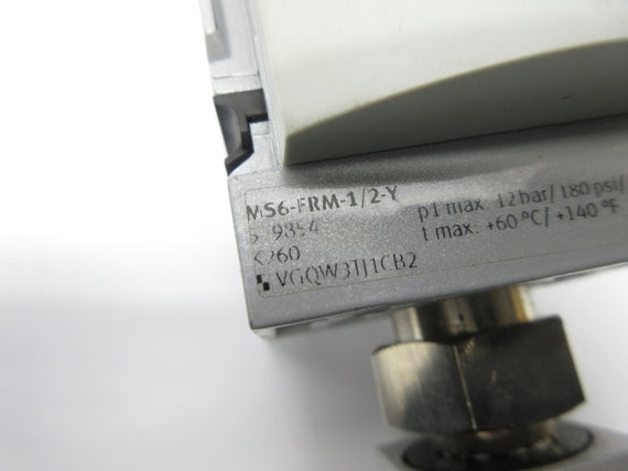 FESTO MS6-FRM-1/2-Y 9854 180PSI NSNP