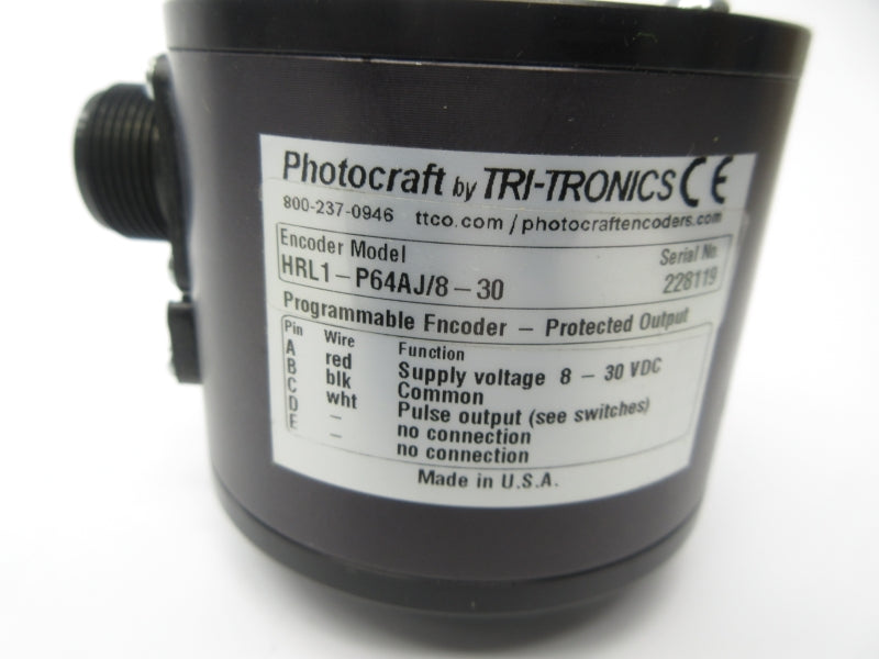 TRI-TRONICS HRL1-P64AJ/8-30 8-30VDC NSNP