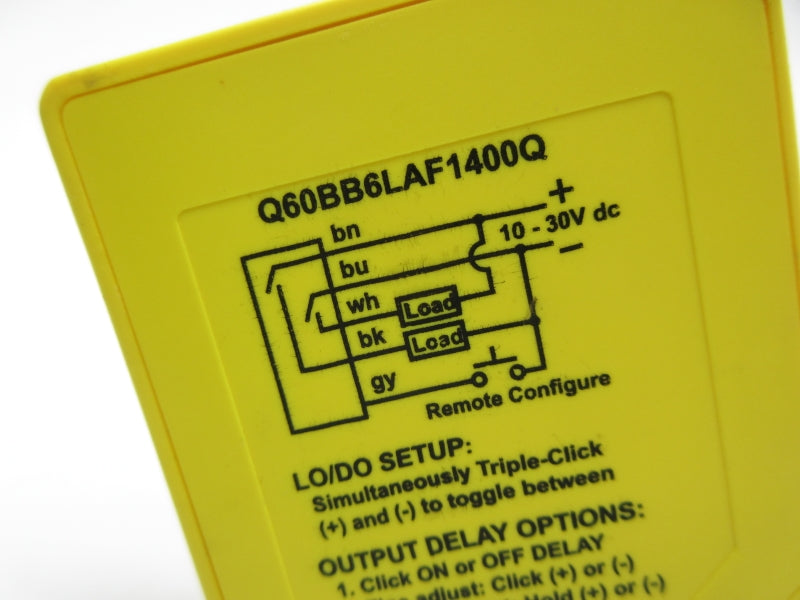 BANNER ENGINEERING Q60BB6LAF1400Q 10-30VDC NSNP