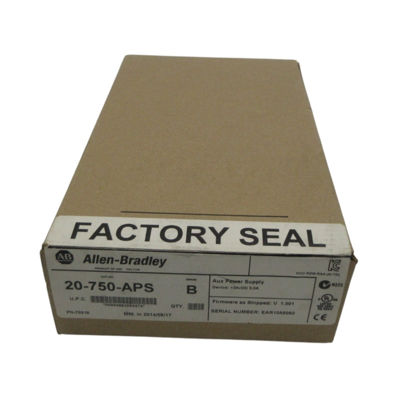 ALLEN BRADLEY 20-750-APS SER. B F/W V1.001 24VDC 3.0A NSFS
