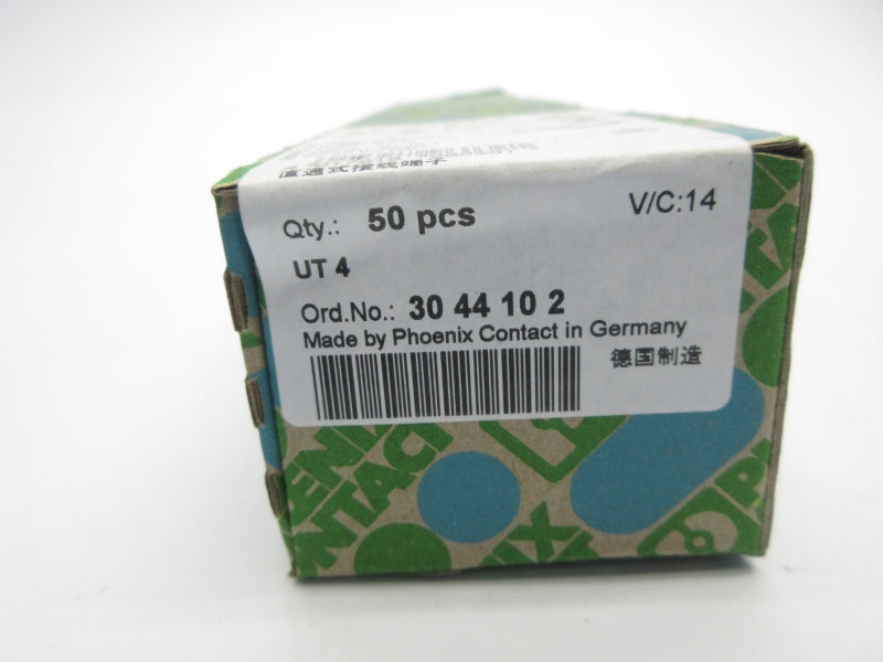 PHOENIX CONTACT UT4 3044102 (PKG OF 50) NSFS