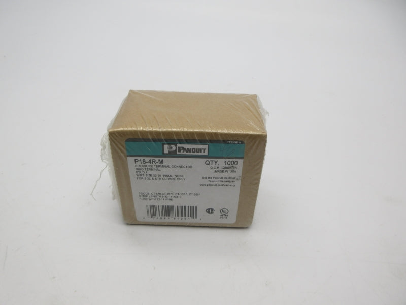 PANDUIT P18-4R-M (PKG OF 1000) NSFS