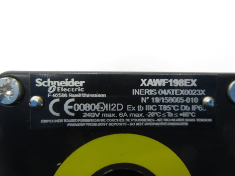 SCHNEIDER ELECTRIC XAWF198EX (AS PICTURED1) NSNP