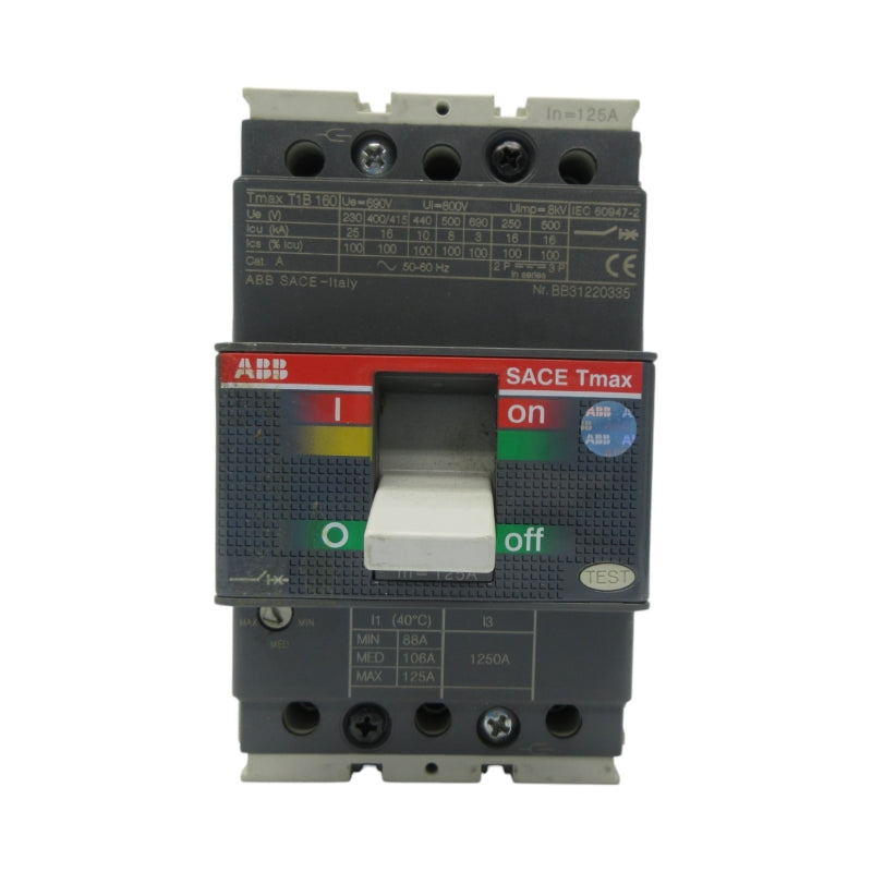 SCHNEIDER ELECTRIC T1B160 800V 125A NSNP