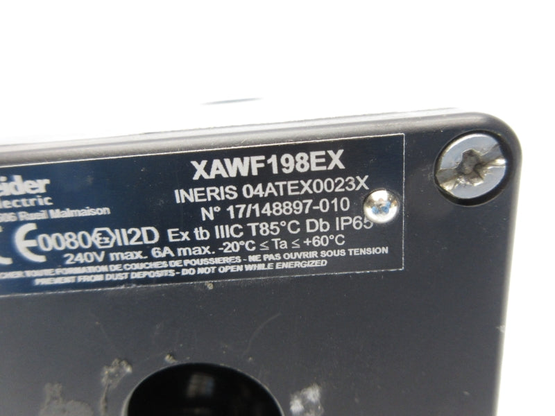 SCHNEIDER ELECTRIC XAWF198EX (AS PICTURED) NSNP