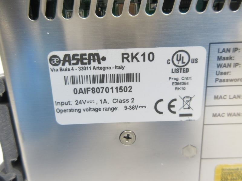 ASEM RK10 24V 1A NSNP