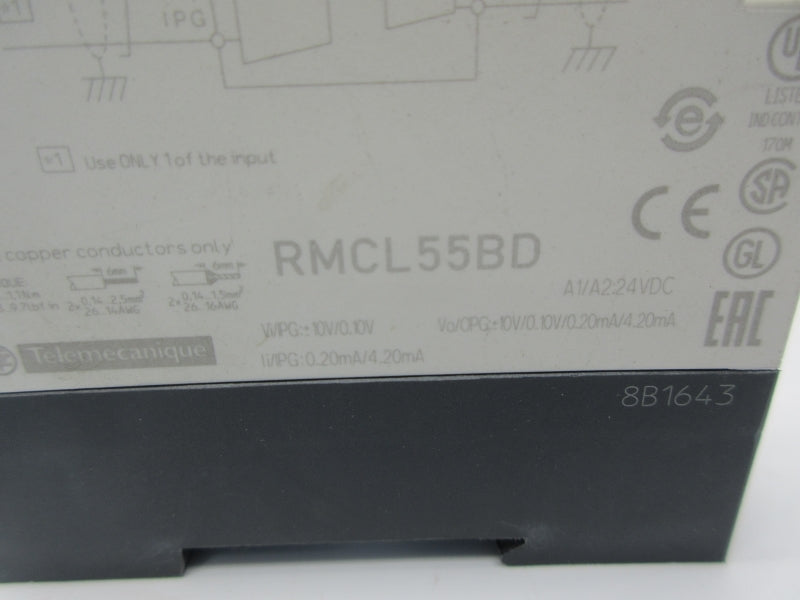 SCHNEIDER ELECTRIC RMCL55BD 24VDC NSNP