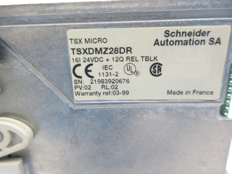 SCHNEIDER AUTOMATION TSXDMZ28DR 24VDC NSNP