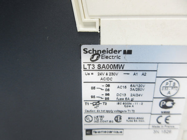 SCHNEIDER ELECTRIC LT3SA00MW 24VAC NSNP