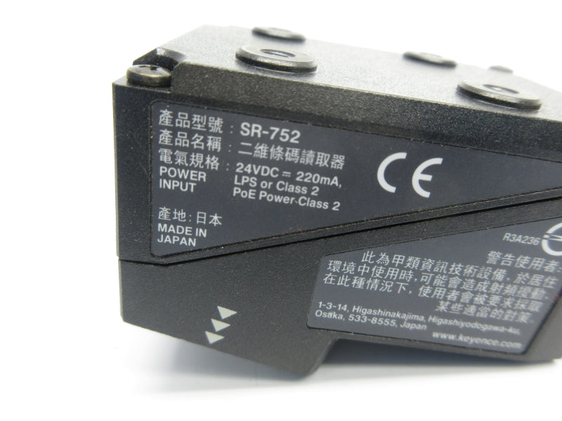 KEYENCE SR-752 24VDC NSNP