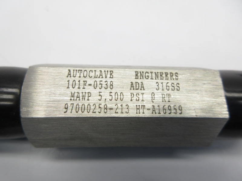 AUTOCLAVE ENGINEERS 101F-0538 5500PSI NSNP